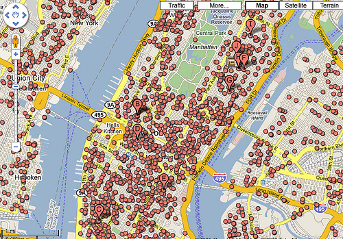 New York Locksmiths in Google Maps
